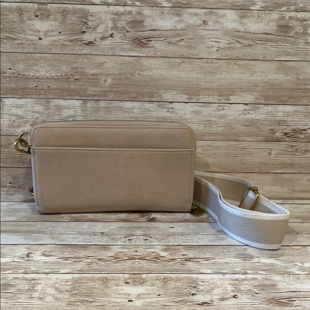Style & Co. Taupe Crossbody Bag with Wide Strap